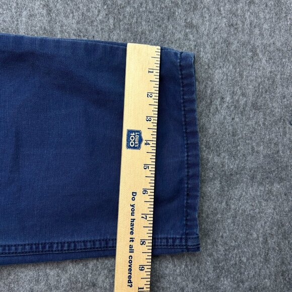 Levi's 514 Straight Fit Jeans Men's Size 36 X 34 Mid Rise Indigo Denim - Picture 11 of 12